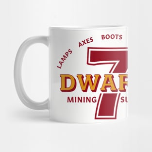 7 Dwarfs Mining Supplies Mug